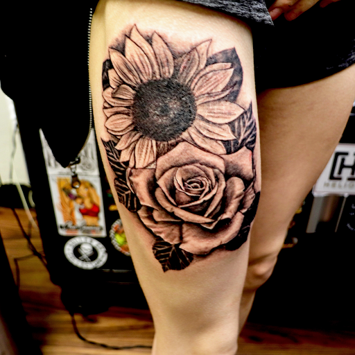 Explore wolf pack tattoo ideas, creative tattoo ideas in Amarillo, available at Tattoo Spa LLC