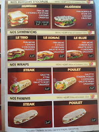 Carte du So'burger Valence à Valence
