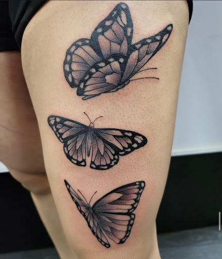 Explore big toe tattoo ideas, creative tattoo ideas in Aurora, available at Primal Tattoo and Piercing