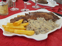 Steak du Restaurant français Auberge du lac à Trivy - n°4