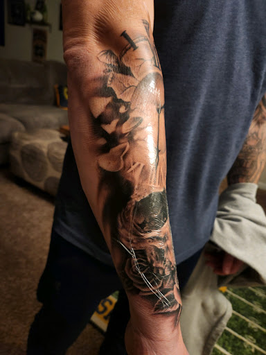 Explore silence of the lambs tattoo ideas, creative tattoo ideas in Grand Ledge, available at Van Gogh Tattoos