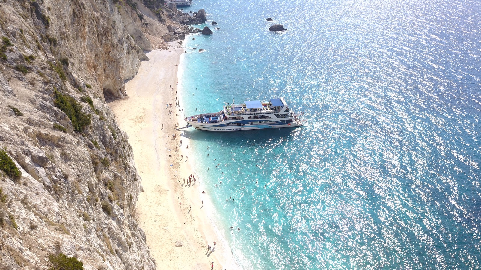 Fotografie cu Plaja Ithaki și peisajul său frumos