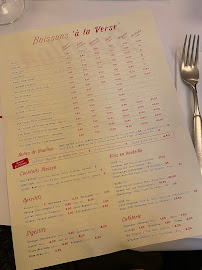 Restaurant Bouillon République à Paris (la carte)