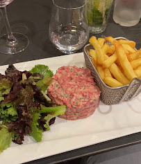 Steak tartare du Restaurant français Le Scaramouche à Senlis - n°8