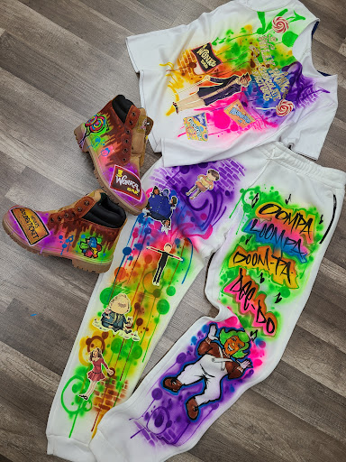 Airbrushing Service «Midwest Ink Airbrushing & Custom T-shirt Screen Print Shop», reviews and photos, 4733 S Ashland Ave, Chicago, IL 60609, USA