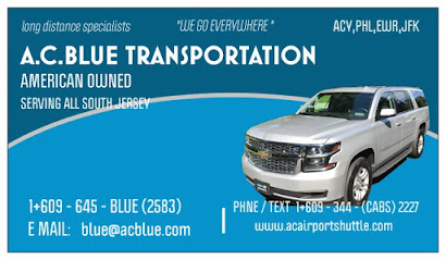 A C Blue Car Suv Taxi Services