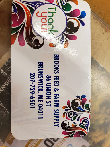 Pet Supply Store «Brooks Feed & Farm Supply», reviews and photos, 86 Union St, Brunswick, ME 04011, USA