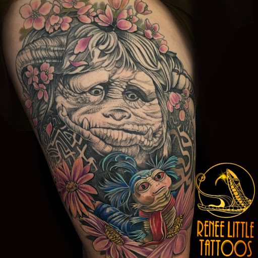 Explore tattoo ideas butterflies flowers, creative tattoo ideas in Oklahoma City, available at Gold Fang Gallery