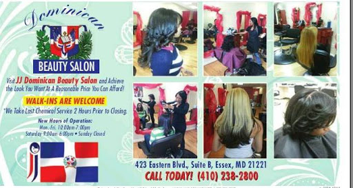 Beauty Salon «J J Dominican Beauty Salon», reviews and photos, 423 Eastern Blvd, Essex, MD 21221, USA
