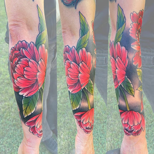 Explore post malone tattoo ideas, creative tattoo ideas in Calhoun, available at A Sailors Grave Tattoo Parlor