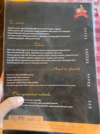 Restaurant français Aux Cocottes à Paris - menu / carte