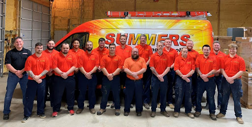 HVAC Contractor «Summers Plumbing Heating & Cooling», reviews and photos, 3423 Columbus Ave, Anderson, IN 46013, USA