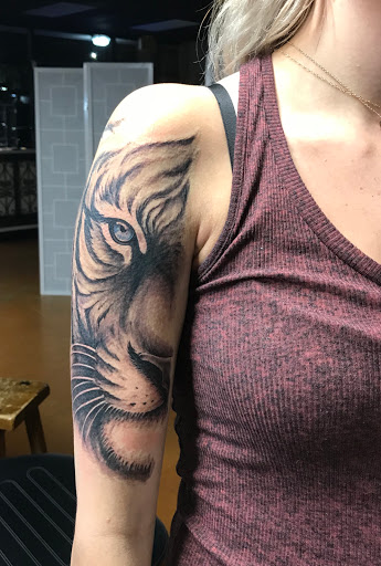 Explore tattoo stencil ideas for men, creative tattoo ideas in High Point, available at 21 Aces Tattoo Co.