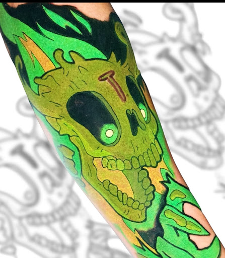 Explore live your dash tattoo ideas, creative tattoo ideas in Houston, available at 333 Tattoo Studio HTX