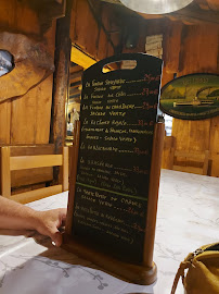 Restaurant français Le Chalet des Trappeurs à Plancherine (le menu)