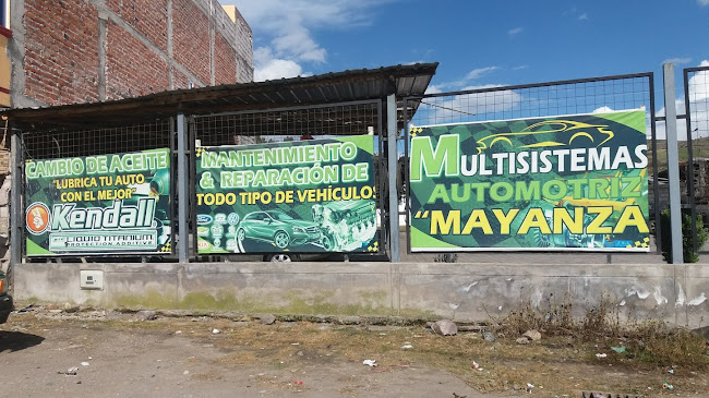 Opiniones de MULTISERVICIOS AUTOMOTRIZ "MAYANZA" en Quito - Taller de reparación de automóviles