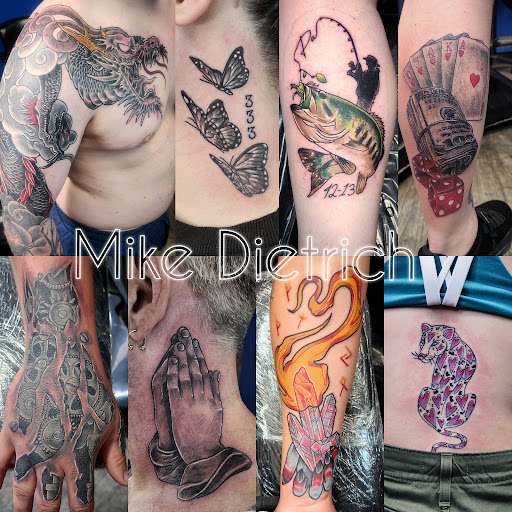 Explore hand tattoos ideas for men, creative tattoo ideas in Butler, available at 13th Hour Tattoo and Piercing Studio