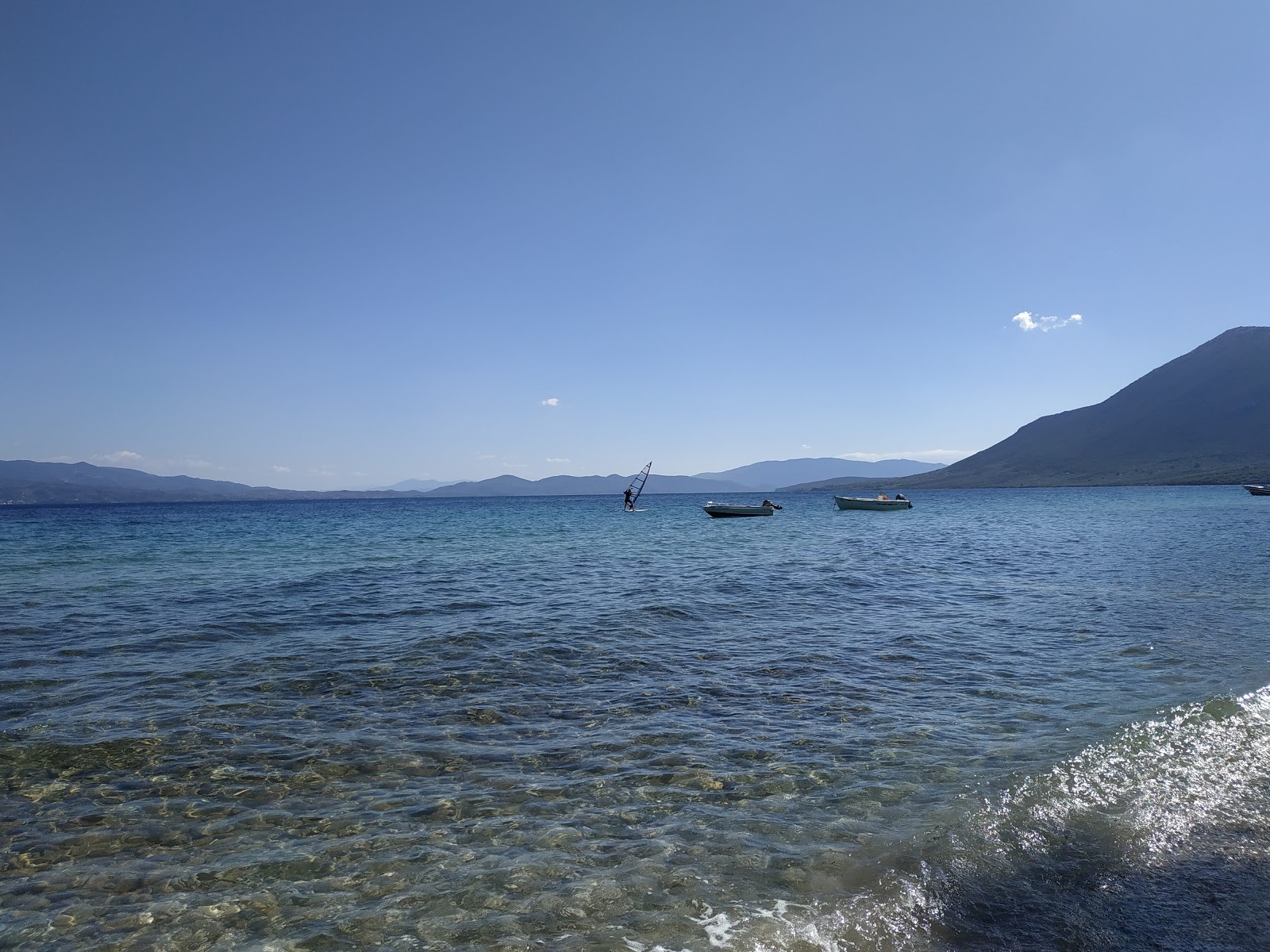 Ag. Dimitrios 2 beach的照片 具有非常干净级别的清洁度