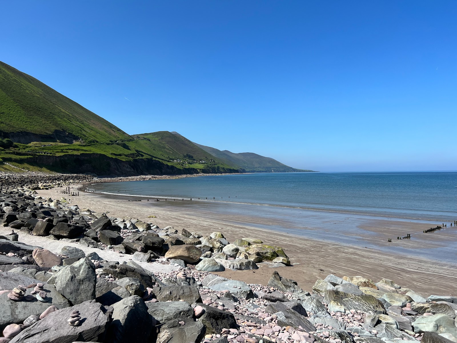 Rossbeigh Beach'in fotoğrafı düz ve uzun ile birlikte