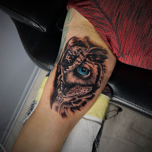 Explore lamb tattoo ideas, creative tattoo ideas in Fort Lauderdale, available at Magik 5 Tattoo