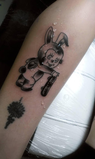 Explore lion and lamb tattoo ideas, creative tattoo ideas in Denver, available at Mile High Ink