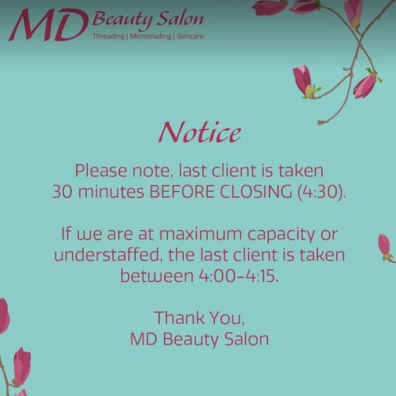 MD Beauty Salon Eyebrow Threading