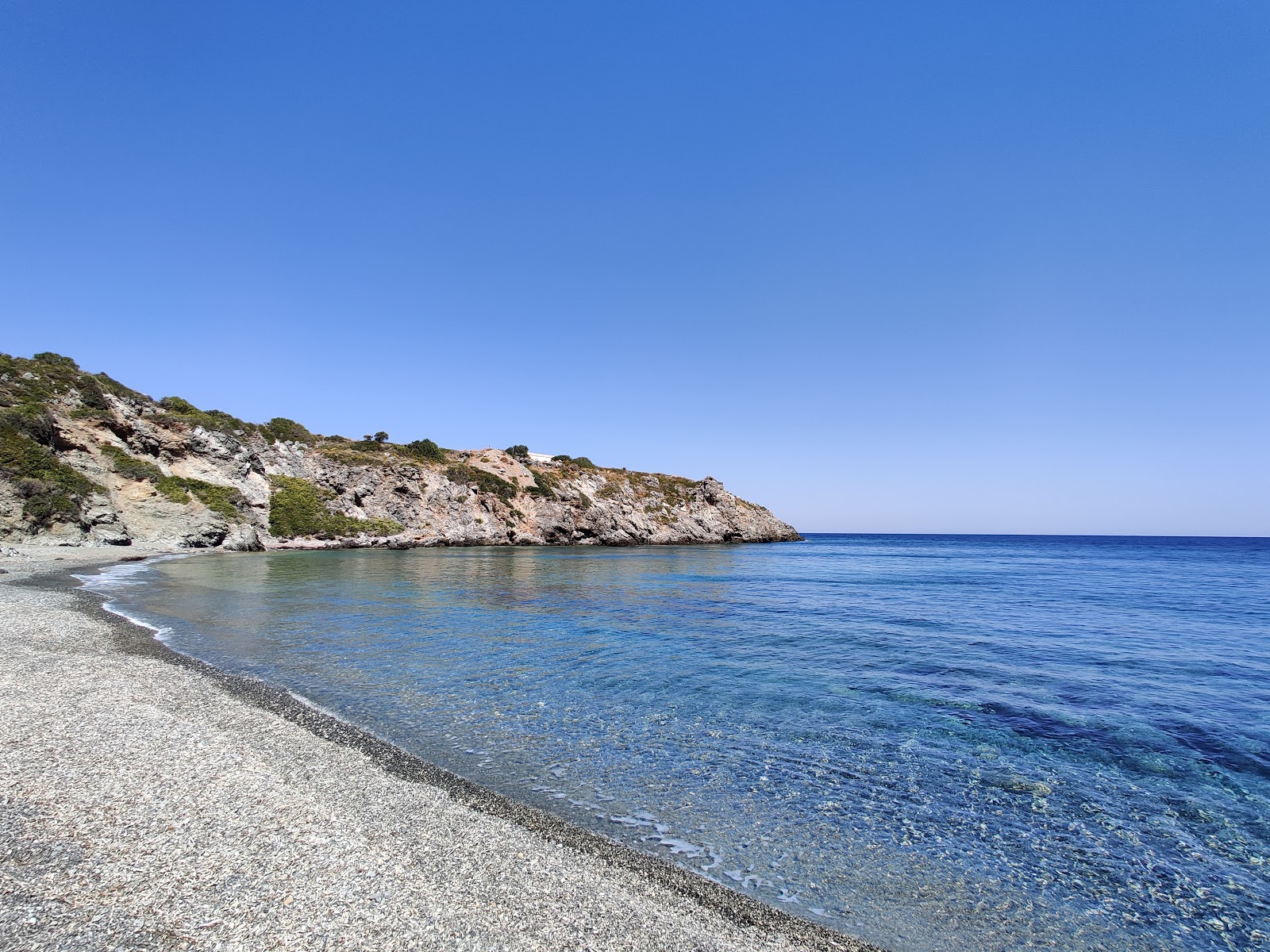 Fotografija Agios Georgios beach z ravna obala
