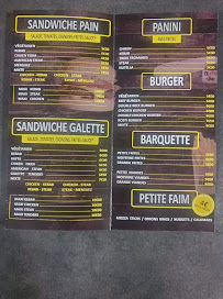 Menu du Regal à Inzinzac-Lochrist