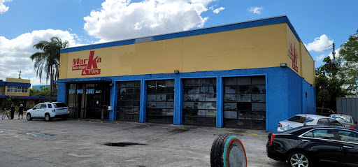 Tire Shop «Marka Tires & Auto Repair», reviews and photos, 300 N State Rd 7, Hollywood, FL 33021, USA