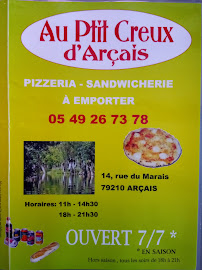 Pizza du Pizzeria Au Ptit Creux d'Arcais - n°3