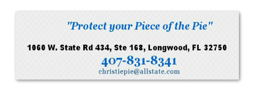 Insurance Agency «Allstate Insurance Agent: Christie Pie», reviews and photos