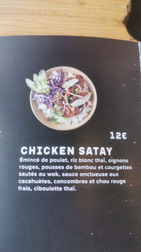 Restauration rapide Pitaya Thaï Street Food à Neuilly-sur-Seine (la carte)