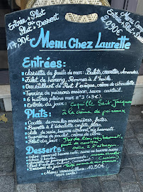 Restaurant français Chez Laurette à Honfleur (la carte)