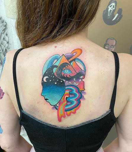 Explore line tattoo ideas, creative tattoo ideas in Gloucester City, available at 12 oz. Studios Tattoos and Piercing Brooklawn