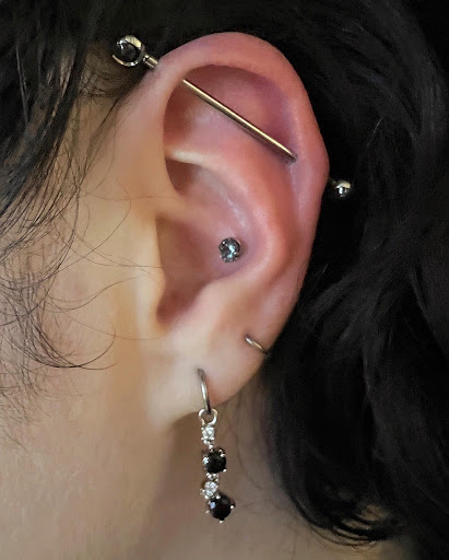 Explore initials tattoo ideas, creative tattoo ideas in Chicago, available at Identity Body Piercing