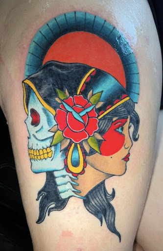 Explore taurus sign tattoo ideas, creative tattoo ideas in Abilene, available at Sacred Art