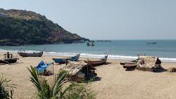 Foto von Gokarna Main Beach und die siedlung