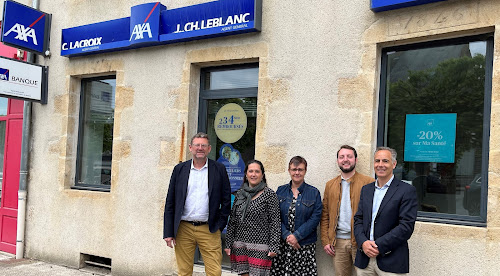 Agence d'assurance AXA Assurance et Banque Leblanc-Lacroix Baugy