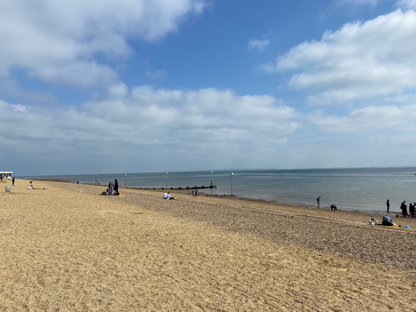 Foto van Jubilee Strand met hoog niveau van netheid