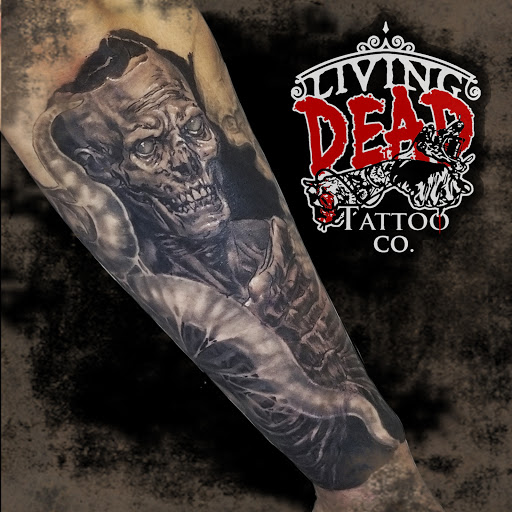 Explore viking tattoo sleeve ideas, creative tattoo ideas in Stow, available at Metamorphosis Tattoos & Permanent Cosmetics