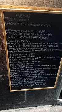 Menu du Chi C'è C'è Bistrot Napoli à Naples