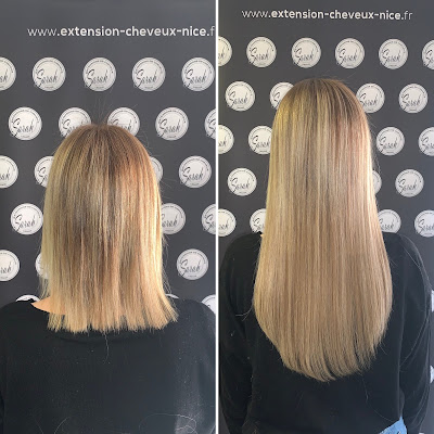 Sarah extensions de cheveux / Lissage à Nice
