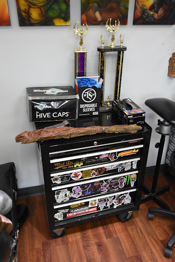 Explore duck tattoo ideas, creative tattoo ideas in Des Moines, available at All Seeing Eye Tattoo