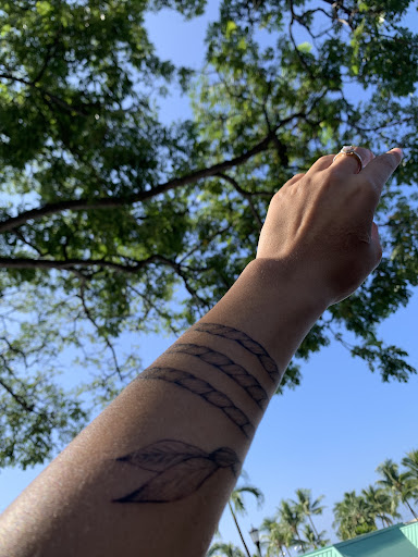 Explore davinci tattoo ideas, creative tattoo ideas in Kailua Kona, available at Mehana Tattoo