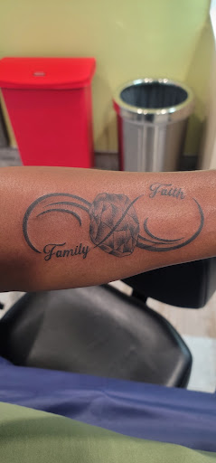 Explore bass fish tattoo ideas, creative tattoo ideas in Jacksonville, available at East Coast Worldwide Tattoo & Piercing