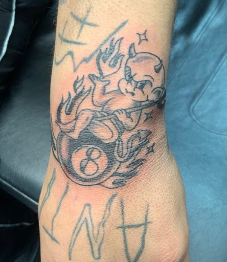 Explore girly tattoo ideas, creative tattoo ideas in Chicago, available at Lucky Devil Tattoo and Piercings