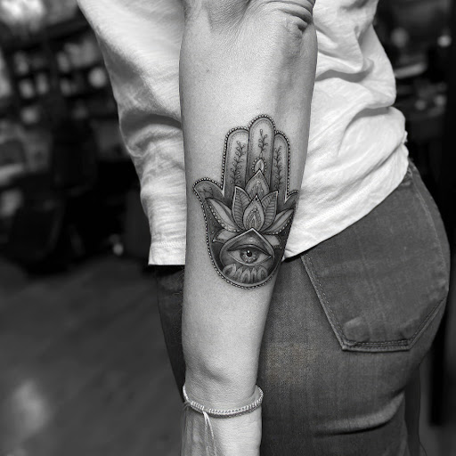 Explore small line tattoo ideas, creative tattoo ideas in West Hollywood, available at The Honorable Society Tattoo Shop