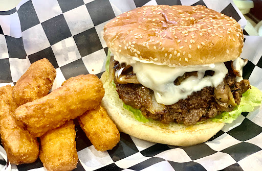 Hamburger Restaurant «lov-a burger», reviews and photos, 49660 Gratiot Ave, New Baltimore, MI 48051, USA