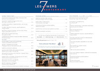 Menu du Restaurant Les 7 Mers à Saint-Malo