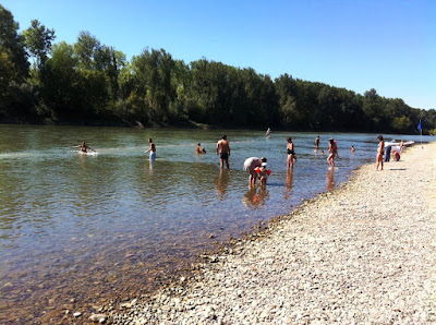 Marmande plage à Marmande